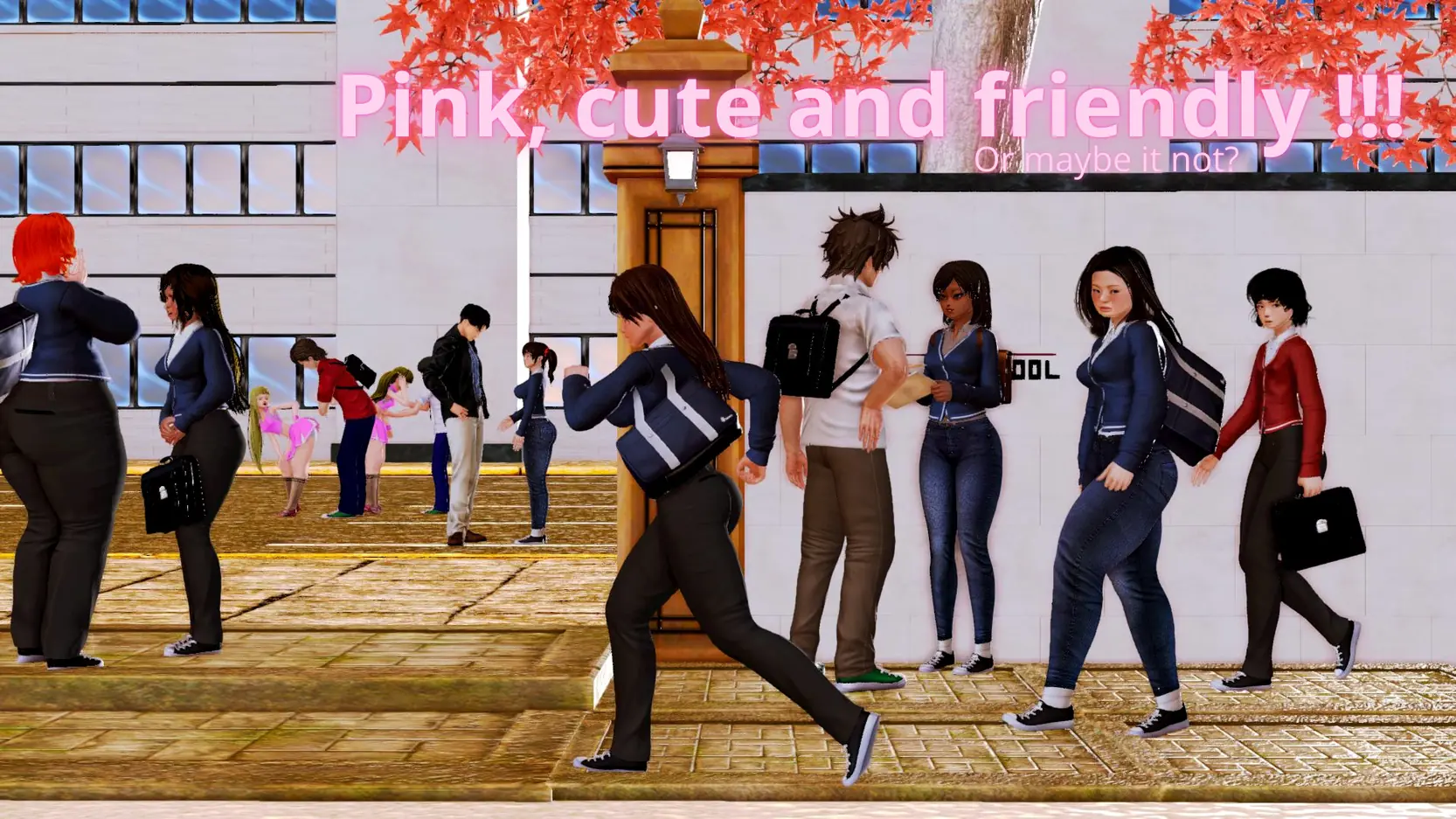 Pink Cute and Friendly or Maybe Not? cover