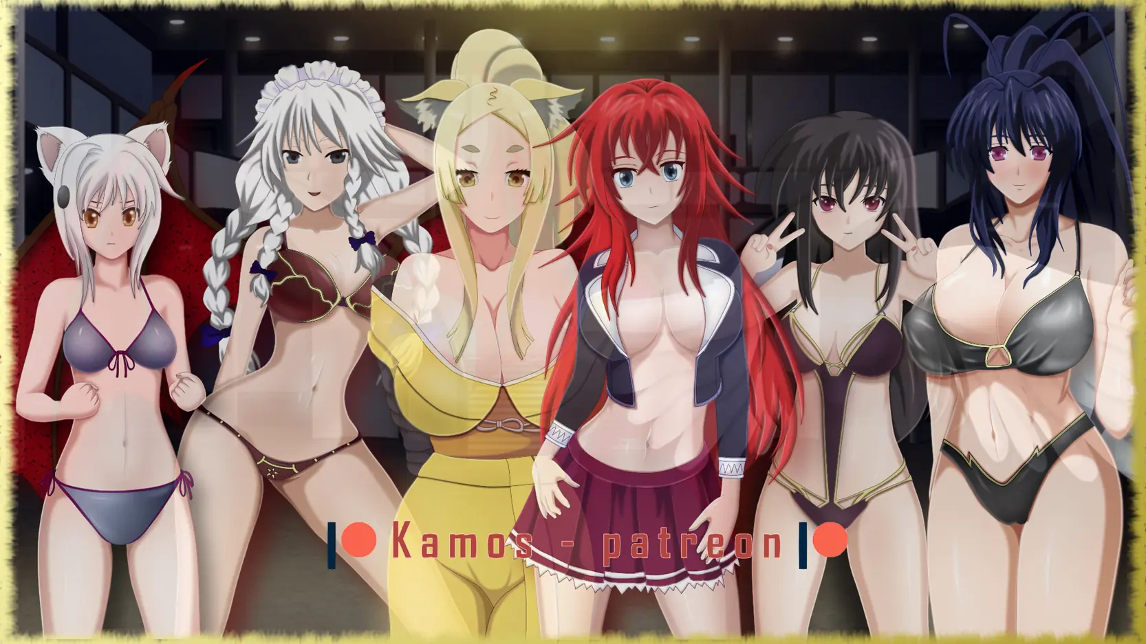 Harem king: Angels, Humans and Rias cover