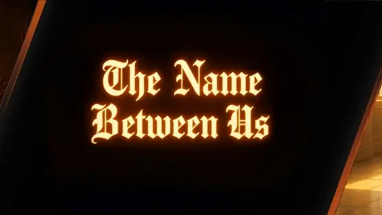 The Name Between Us cover