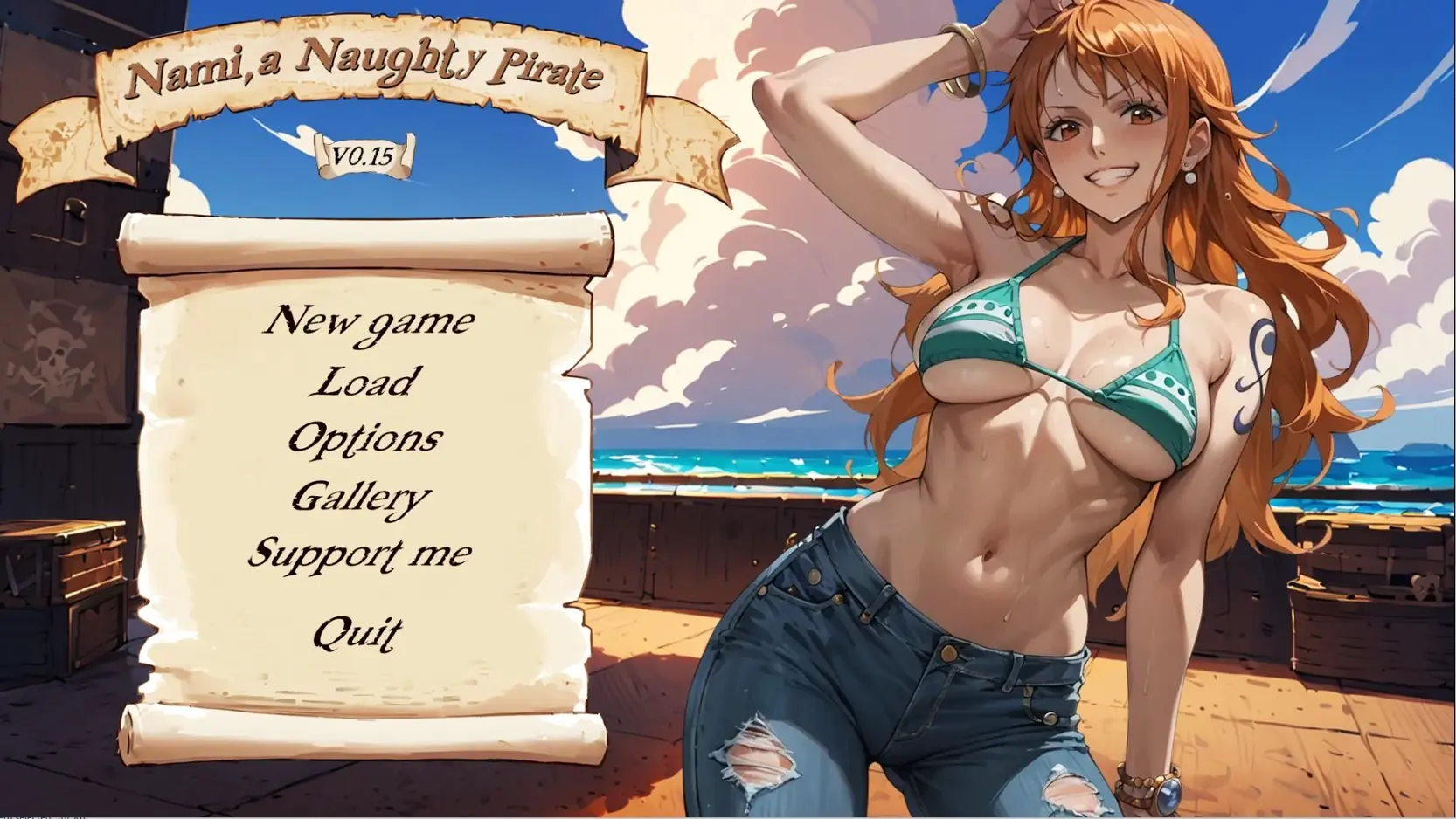 Nami, a Naughty Pirate cover