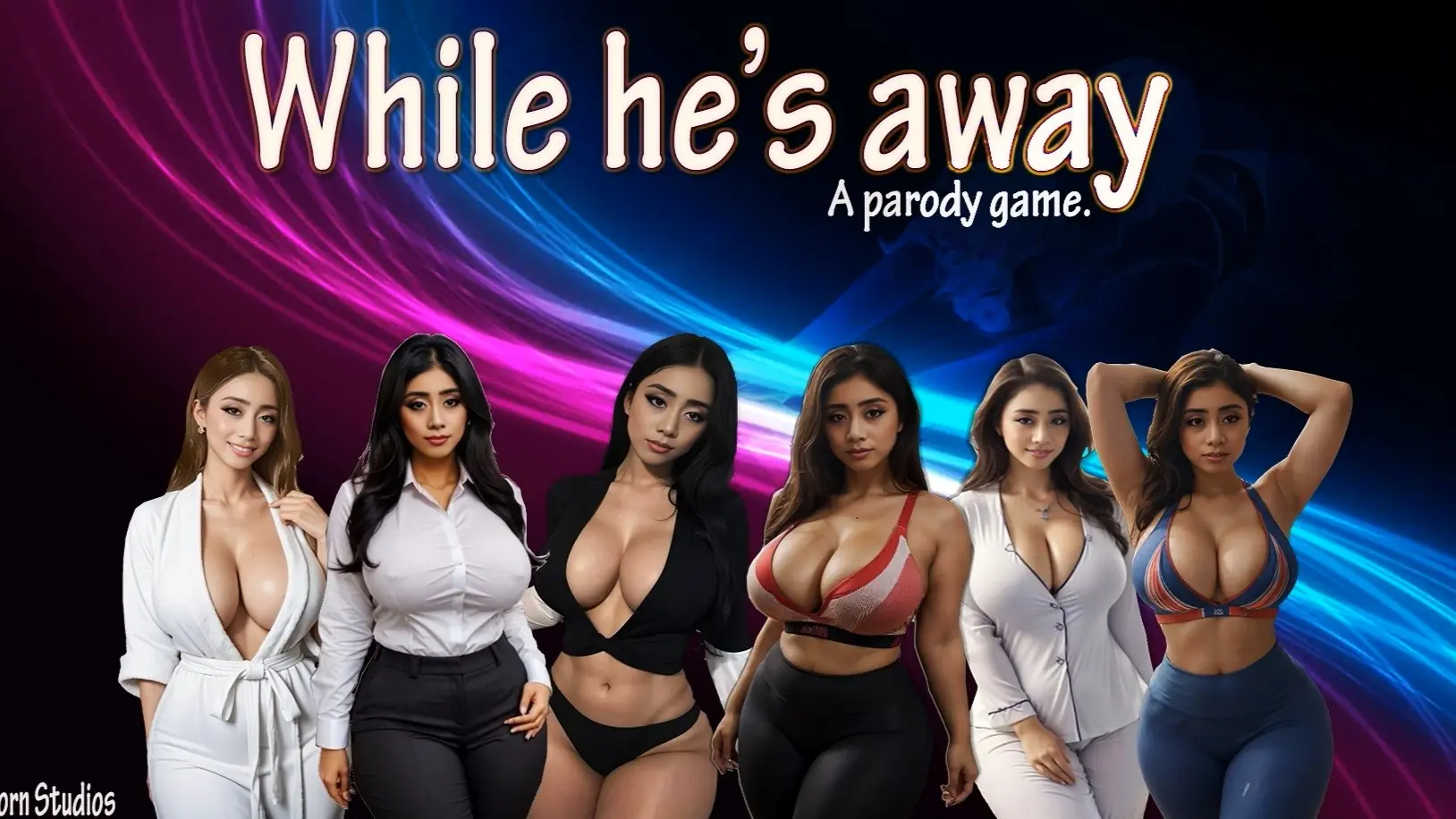 While He's Away cover