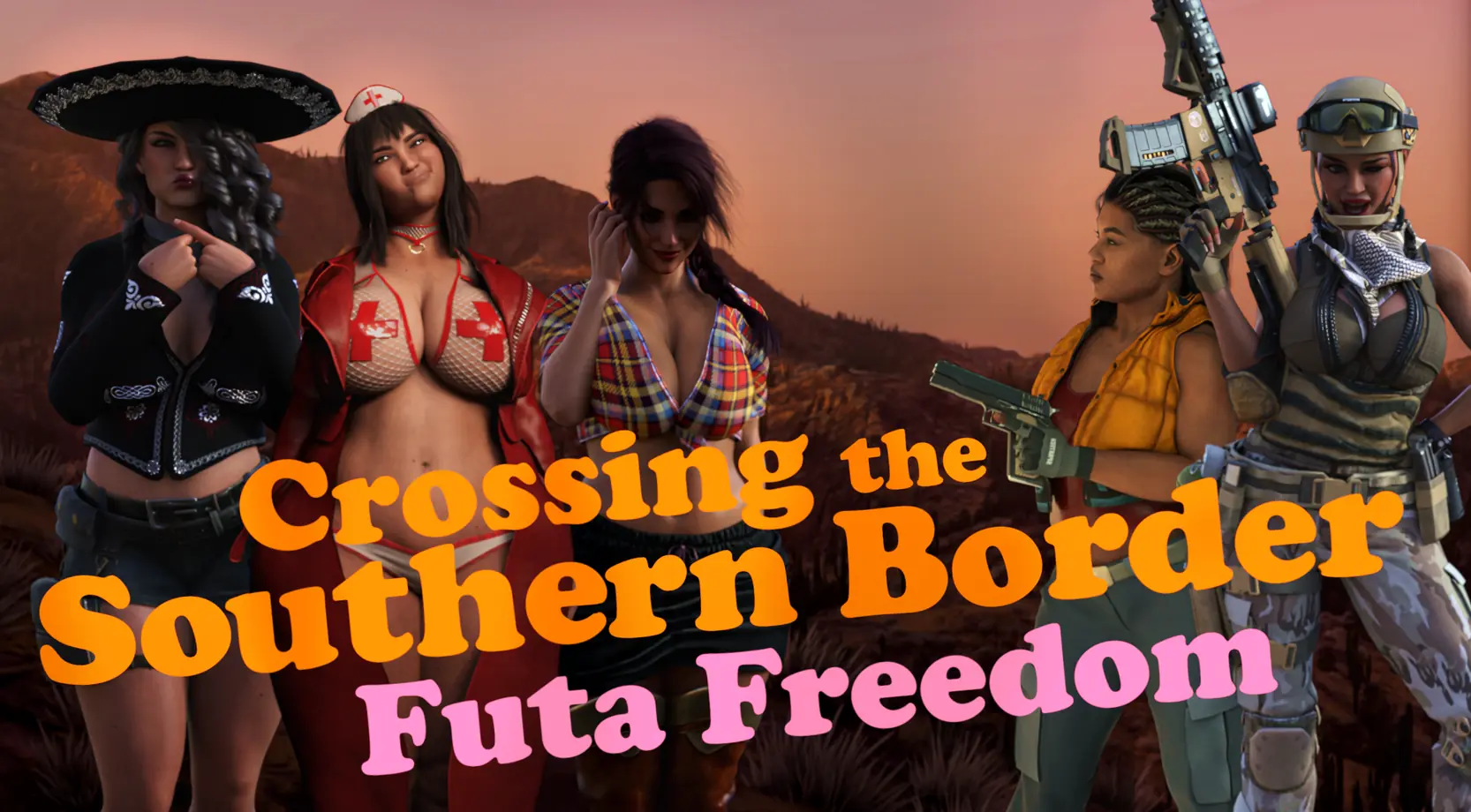 Crossing the Southern Border: Futa Freedom cover