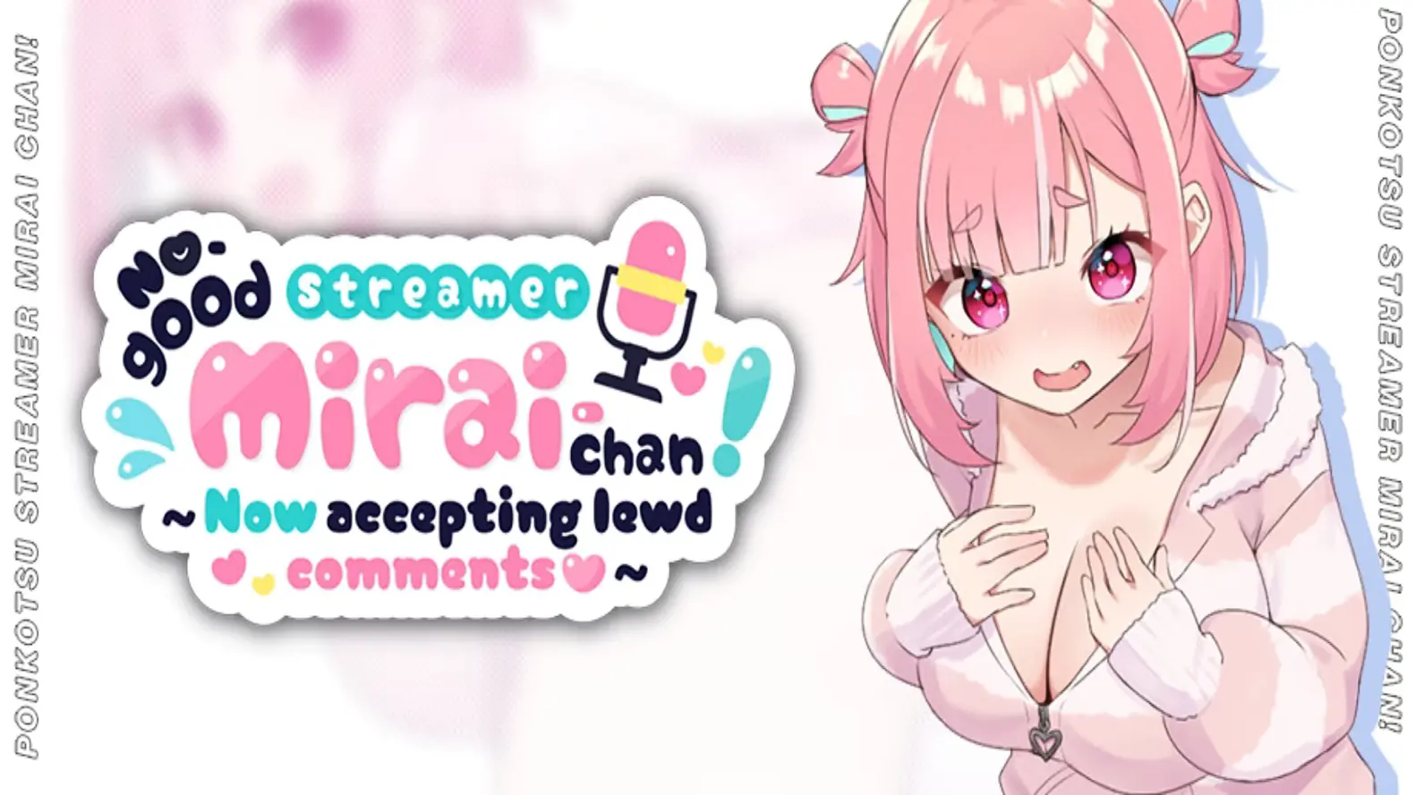 No-good Streamer Mirai-chan! (Now accepting lewd comments) cover