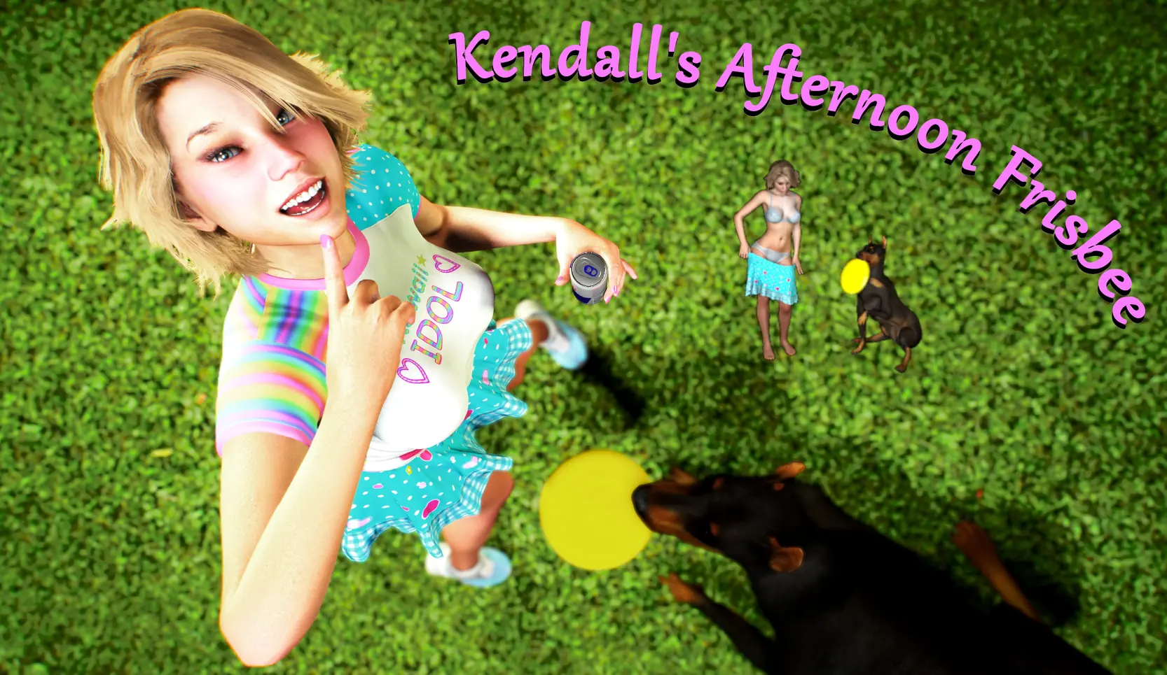 Kendall's Afternoon Frisbee cover