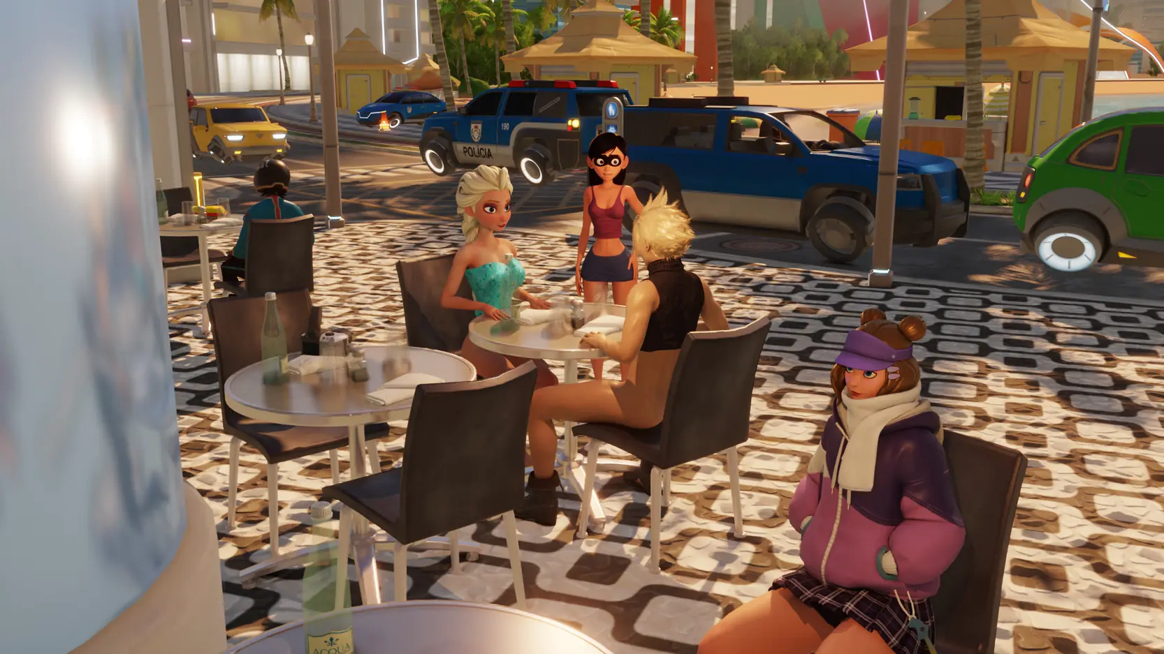 Party. Two plus one. cover