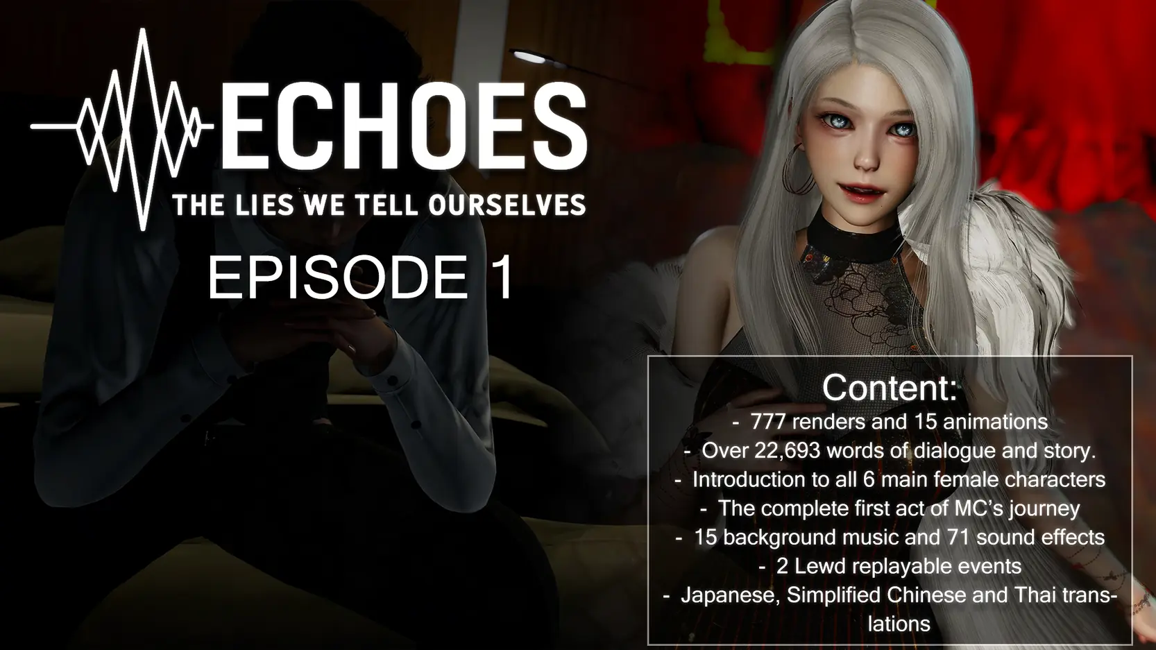 Echoes: The Lies We Tell Ourselves cover