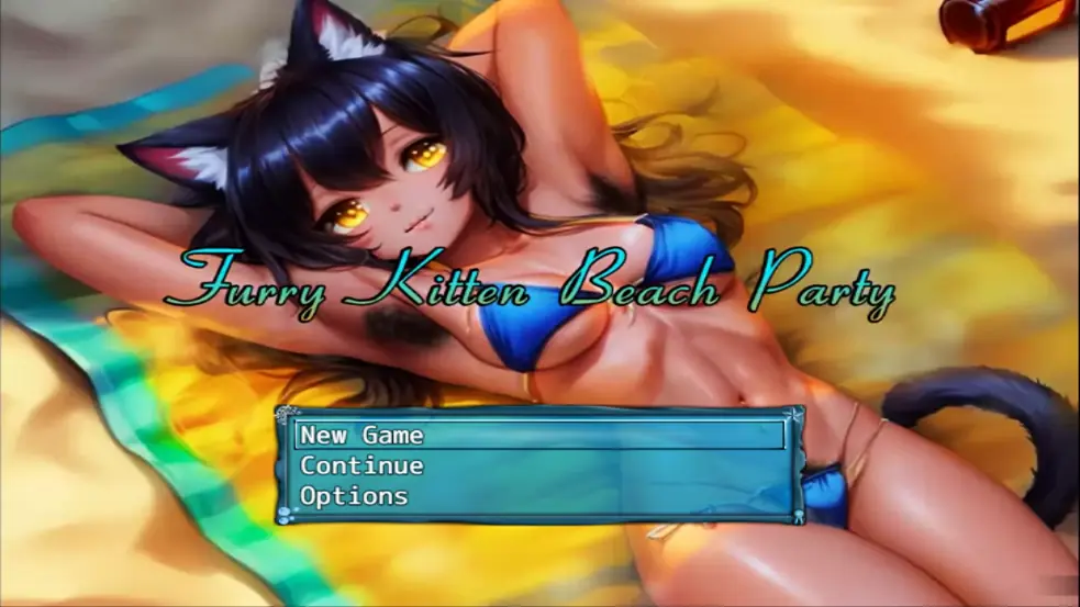 Furry Kitten Beach Party cover