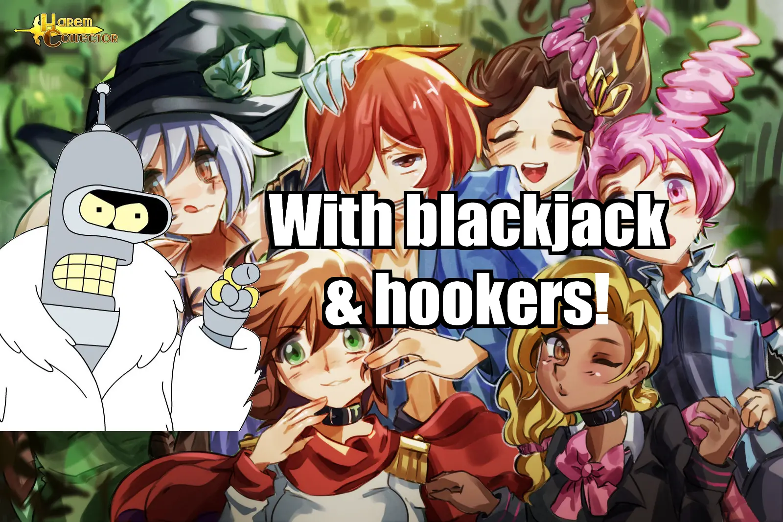 Harem Collector: Blackjack and Hookers cover