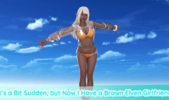 It's a Bit Sudden, but Now I Have a Brown Elven Girlfriend cover