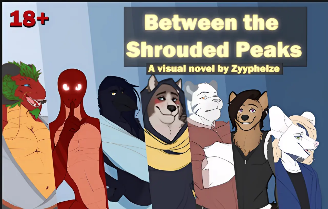 Between The Shrouded Peaks cover
