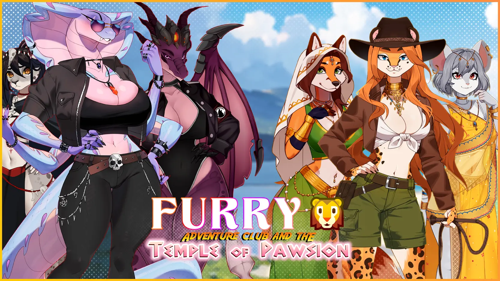 Furry Adventure Club and the Temple of Pawsion cover