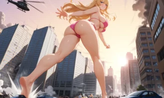 Melinda the alien giantess cover