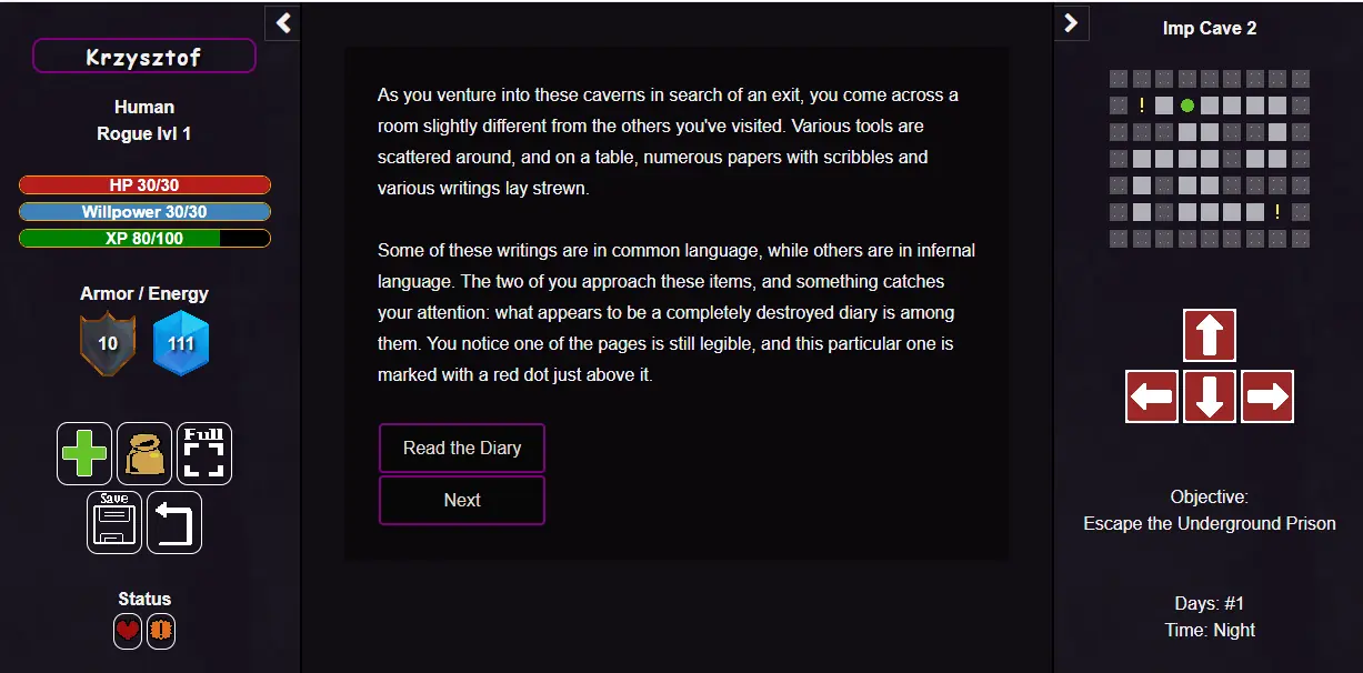 The Warlock's Dungeon cover