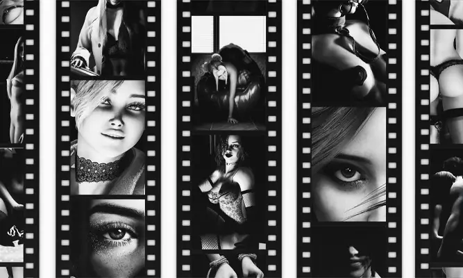 Through The Lens : A Cinematic Phone Story cover