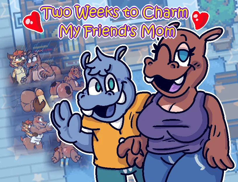 Two Weeks to Charm My Friend's Mom cover