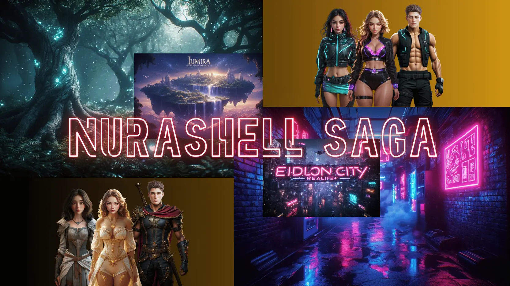 Nurashell Saga Eidolon cover