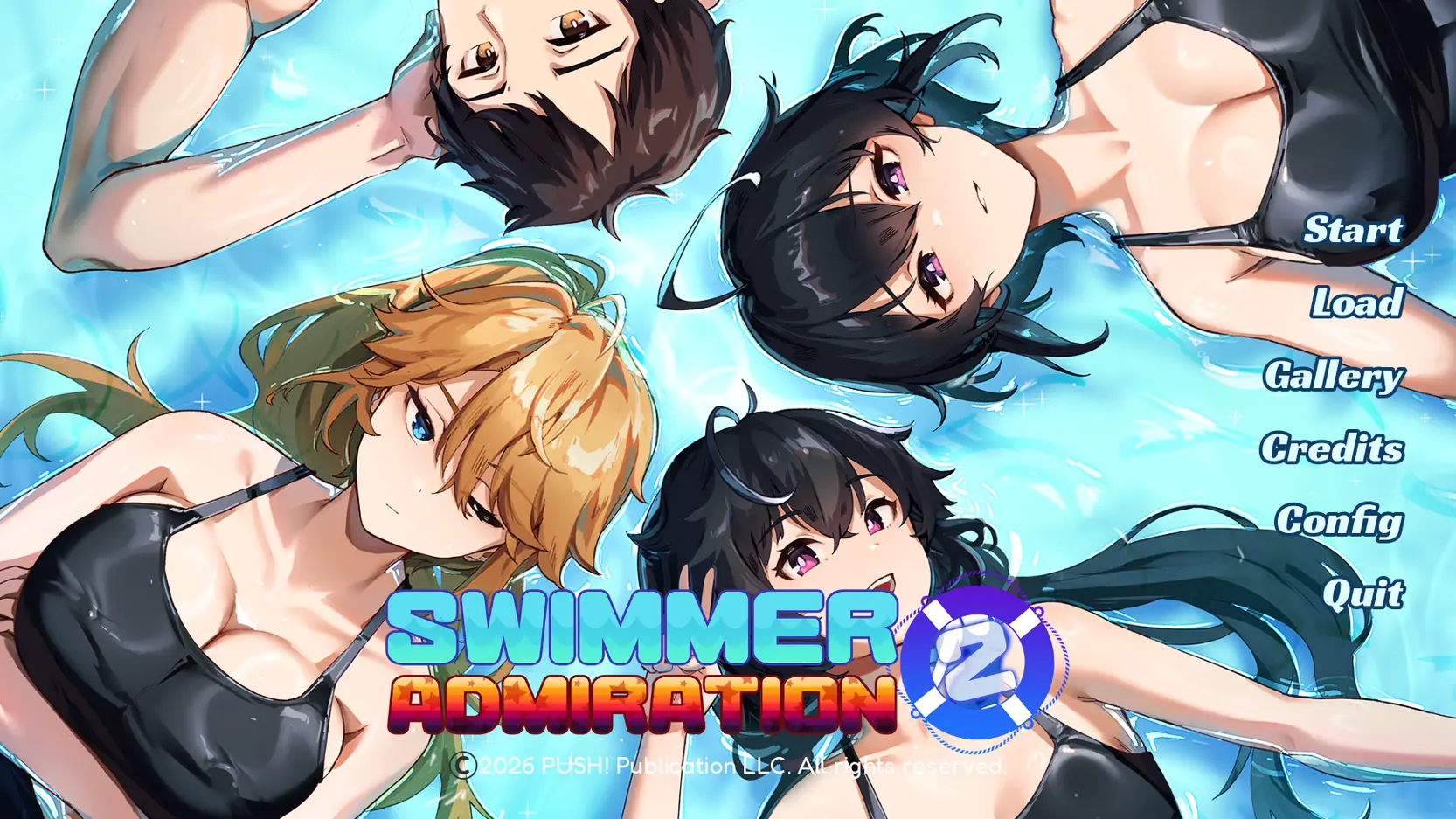 Swimmer Admiration 2 cover