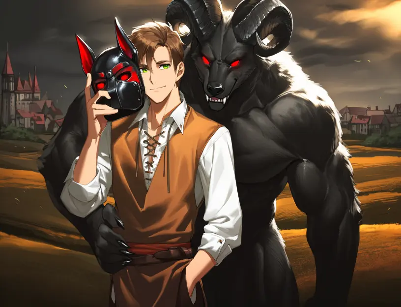 The Black Mask of Cernunnos cover