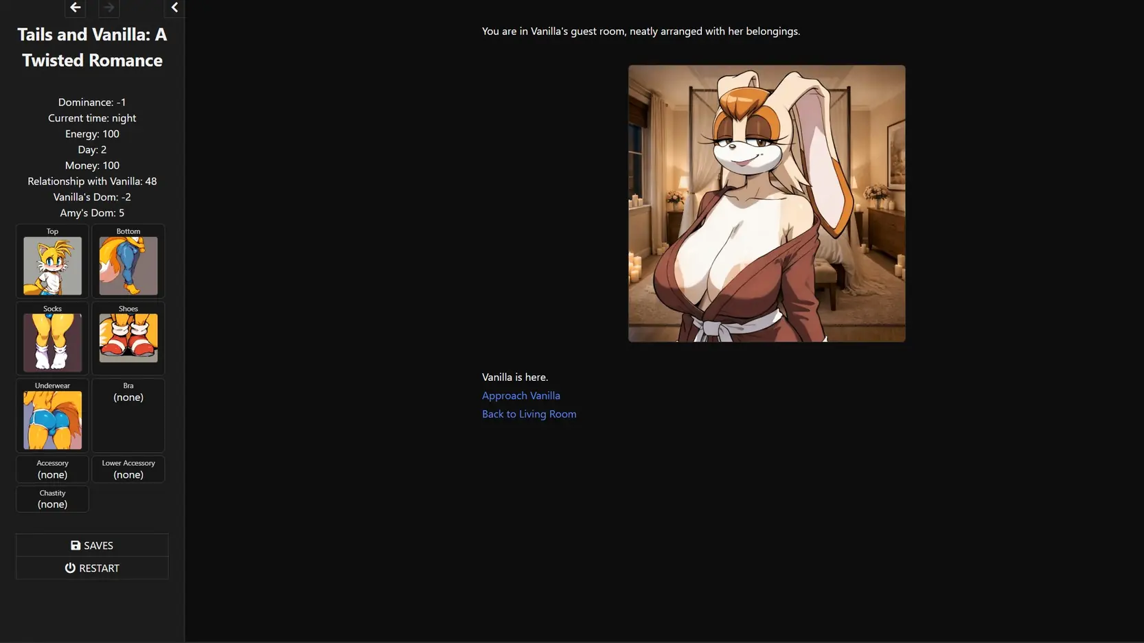 Tails Unfortunate Romance porn xxx game download cover