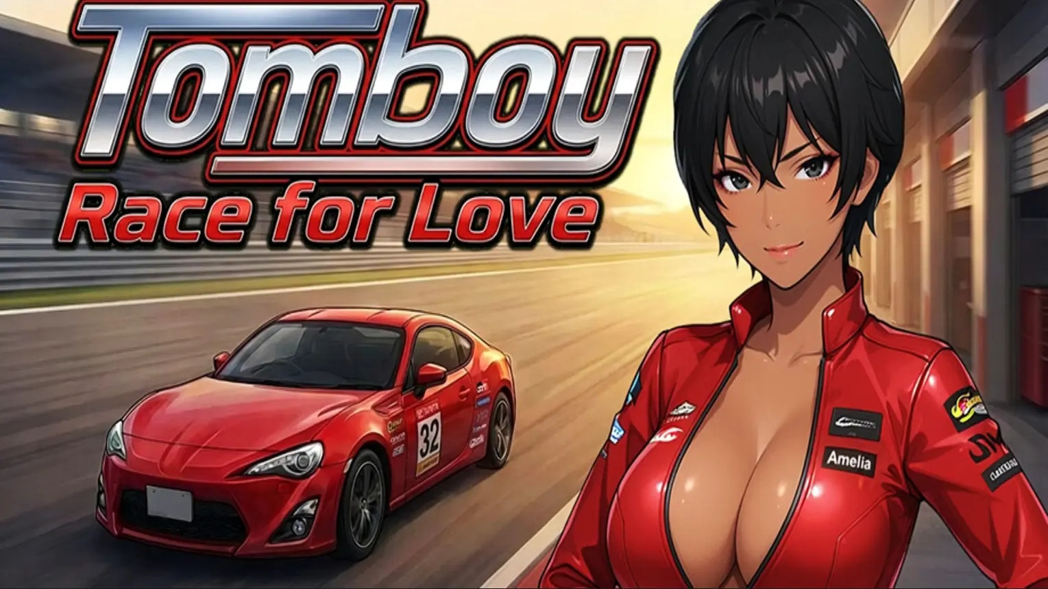 Tomboy Race for Love porn xxx game download cover