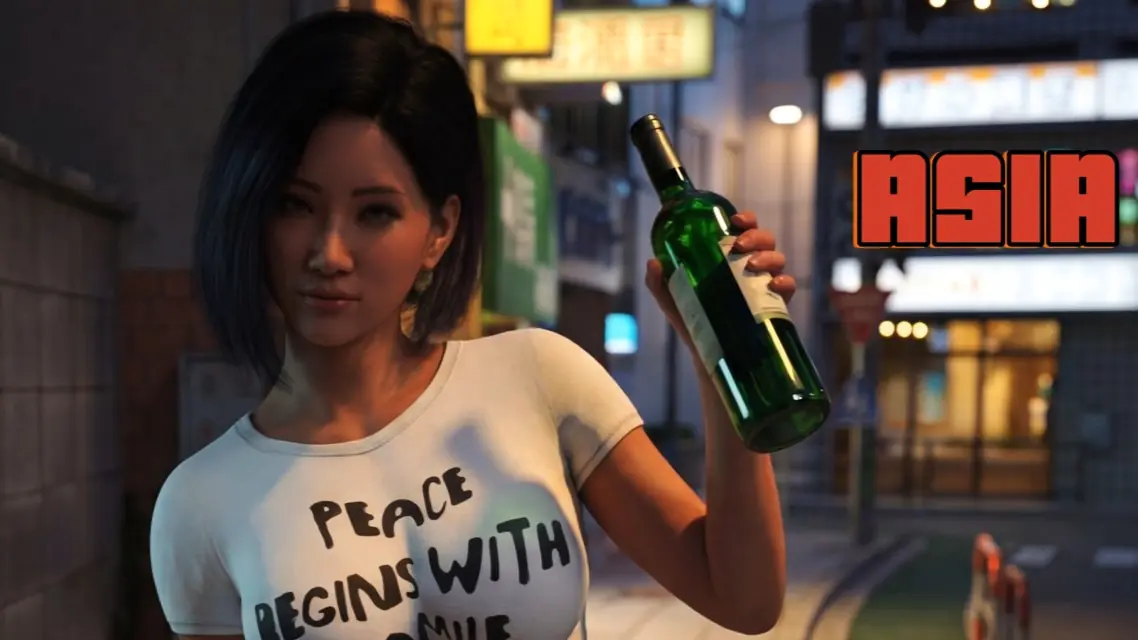 Asia Town porn xxx game download cover