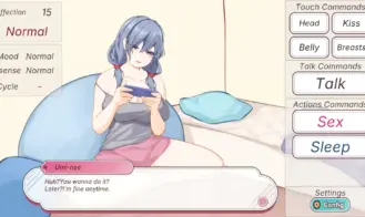 A Laid-back Erotic Life with My Freeloader Childhood Girlfriend Adult Game Screenshots (1)