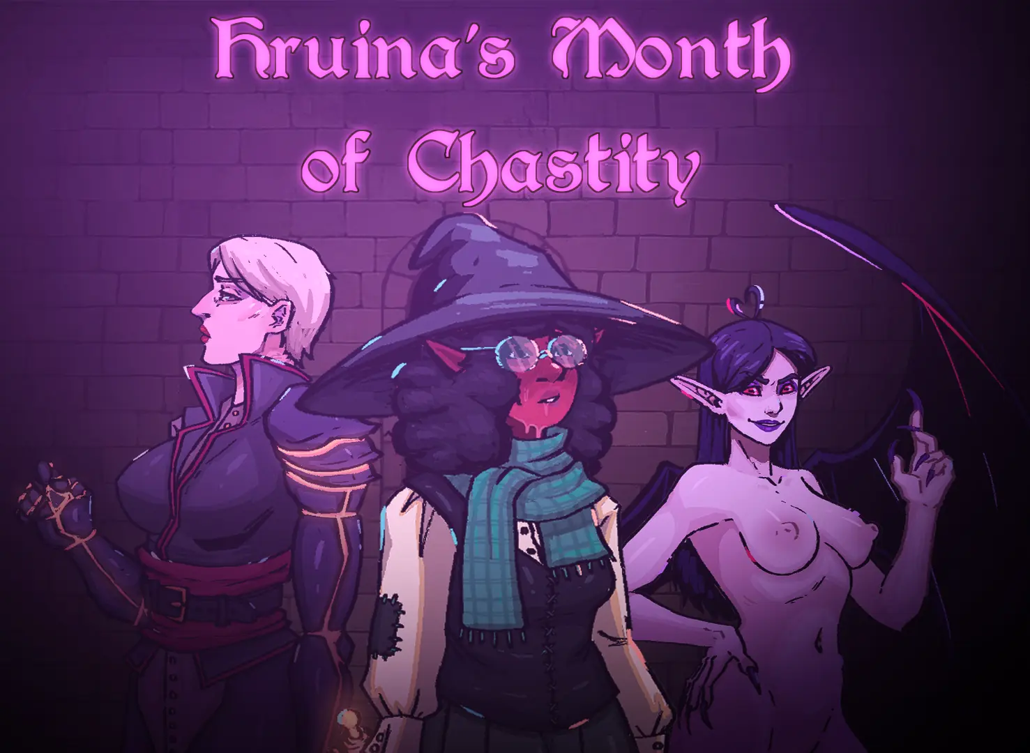 Hruina’s Month of Chastity porn xxx game download cover