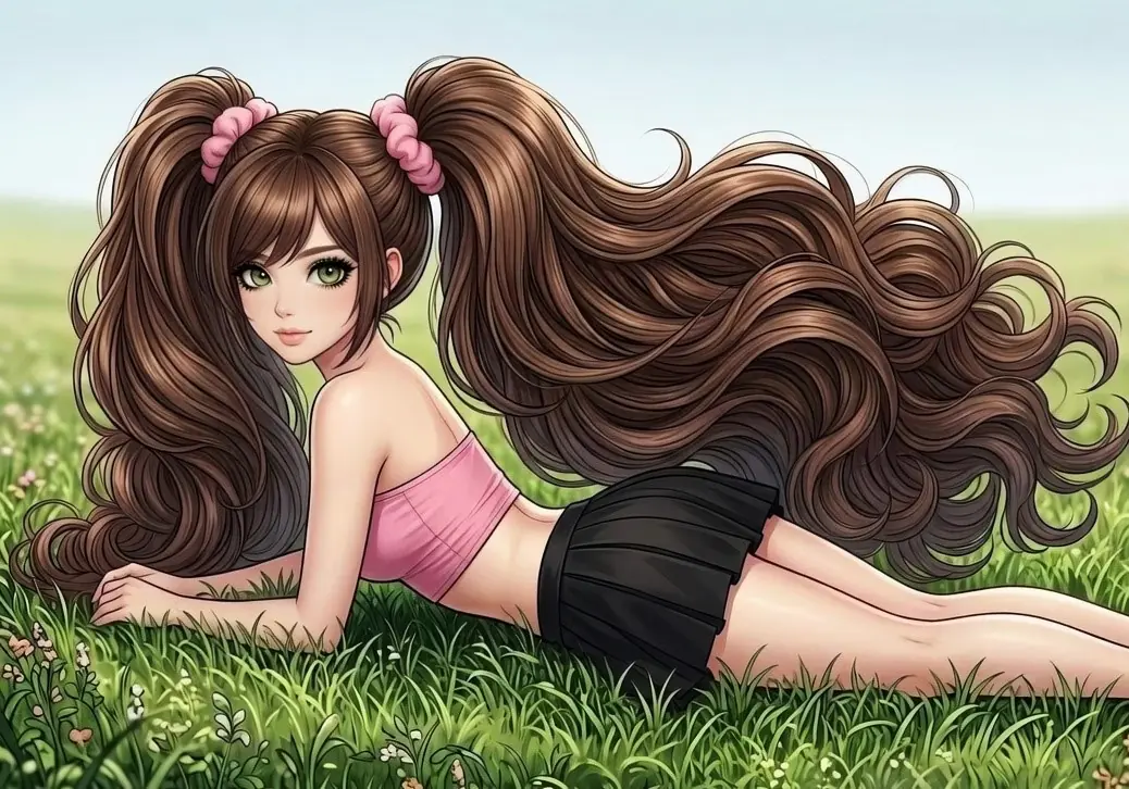 Long Hair NTR G porn xxx game download cover