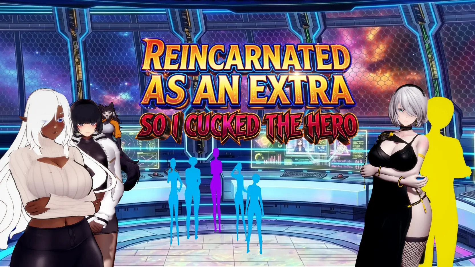 Reincarnated As An Extra So I Cucked The Hero porn xxx game download cover