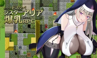 An RPG where you have sex with the secretly perverted sister Aria and her huge breasts cover