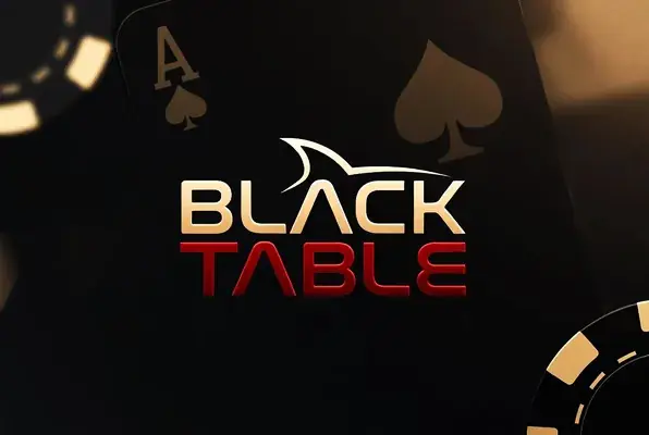 Black table cover