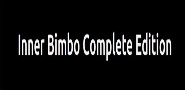 Inner Bimbo (In)Complete Edition cover