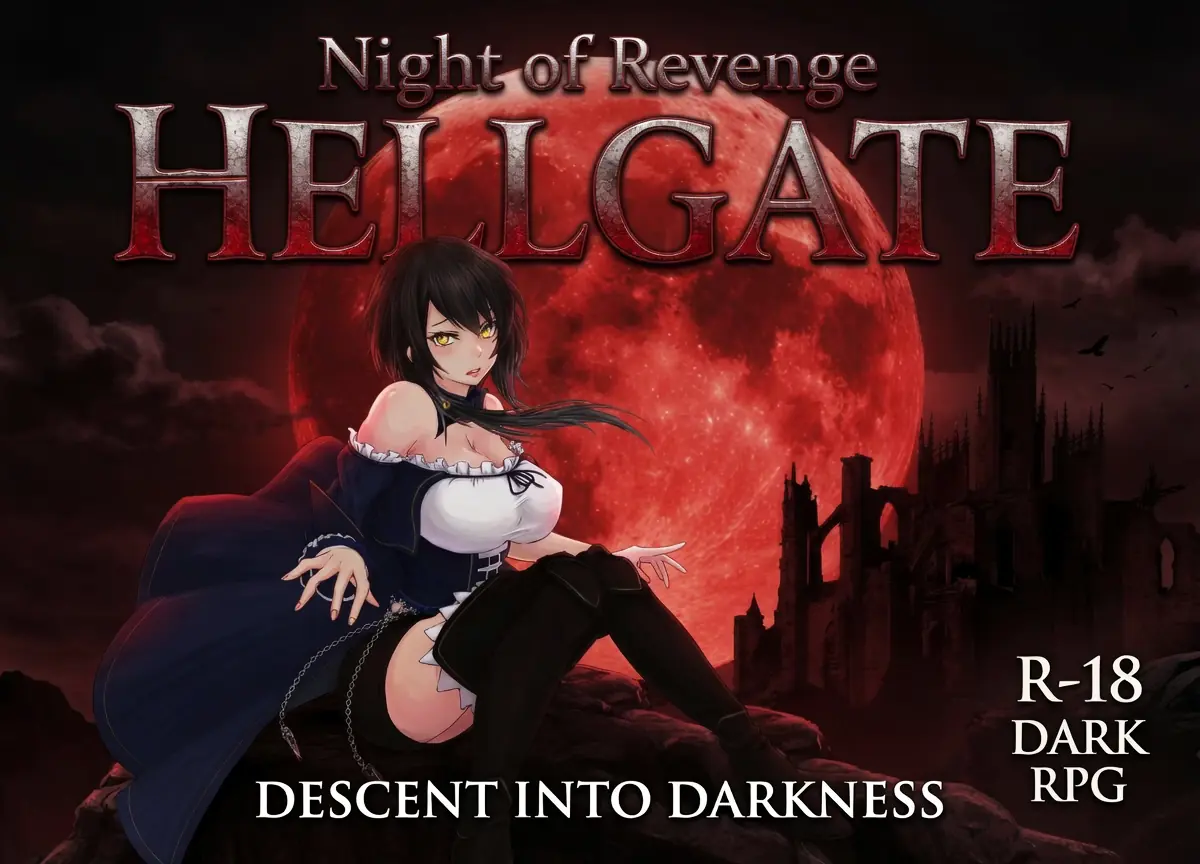 Night of Revenge "HELLGATE: Descent Into Darkness" cover