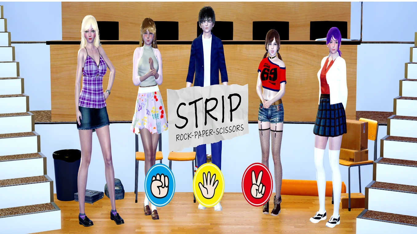 Strip Rock Paper Scissors cover