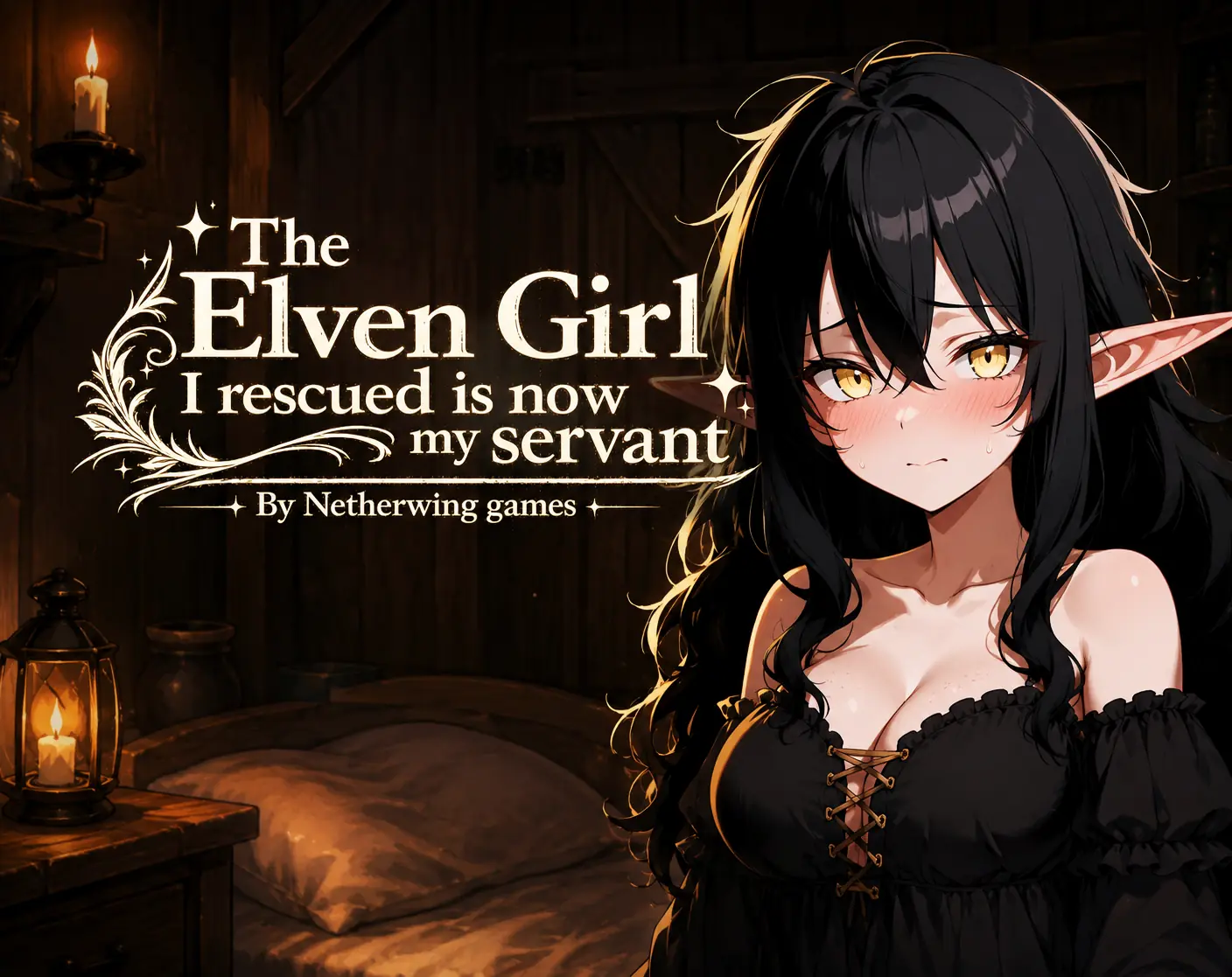The Elven Girl I Rescued is Now My Servant cover