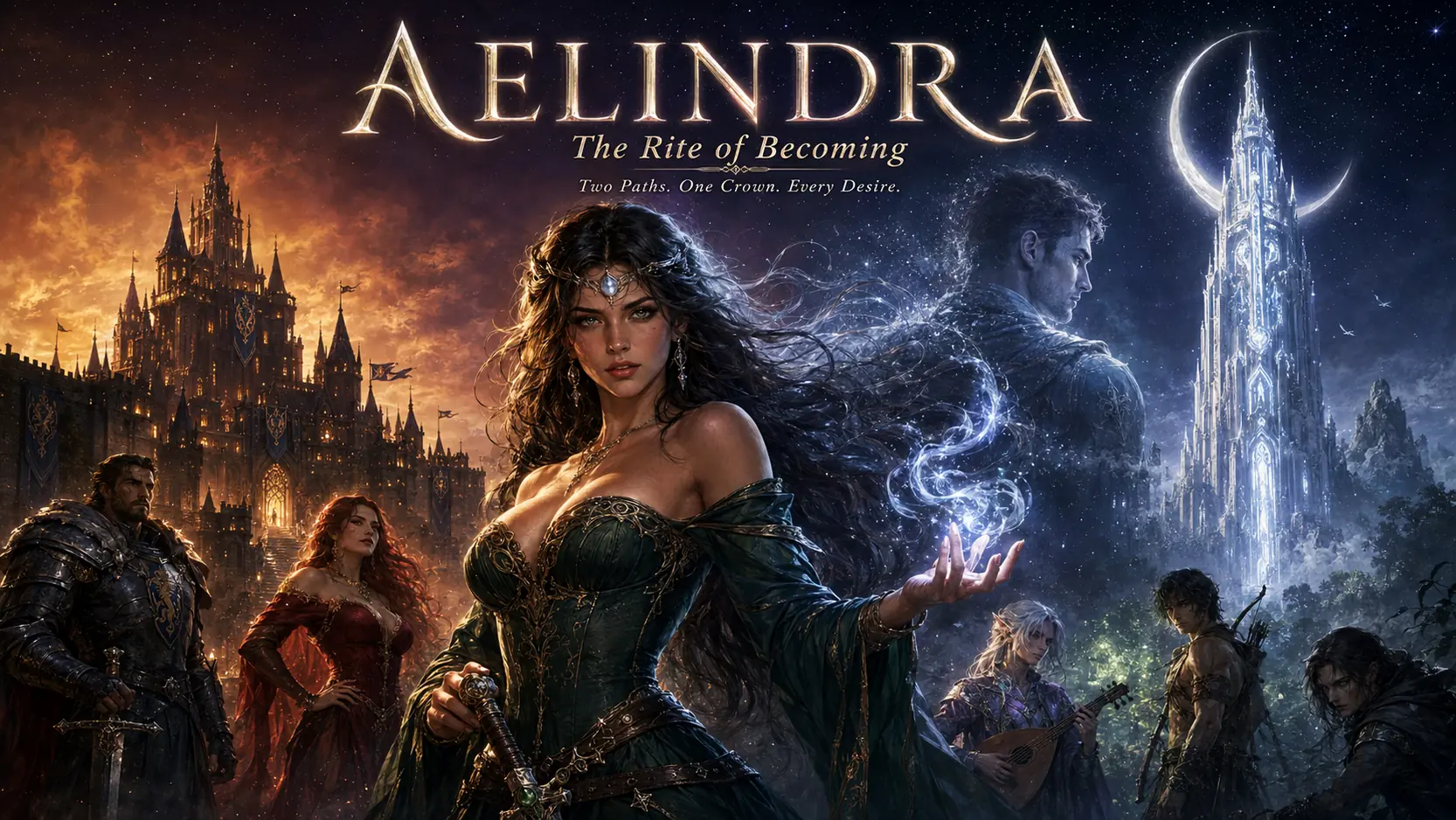 Aelindra: The Rite of Becoming cover