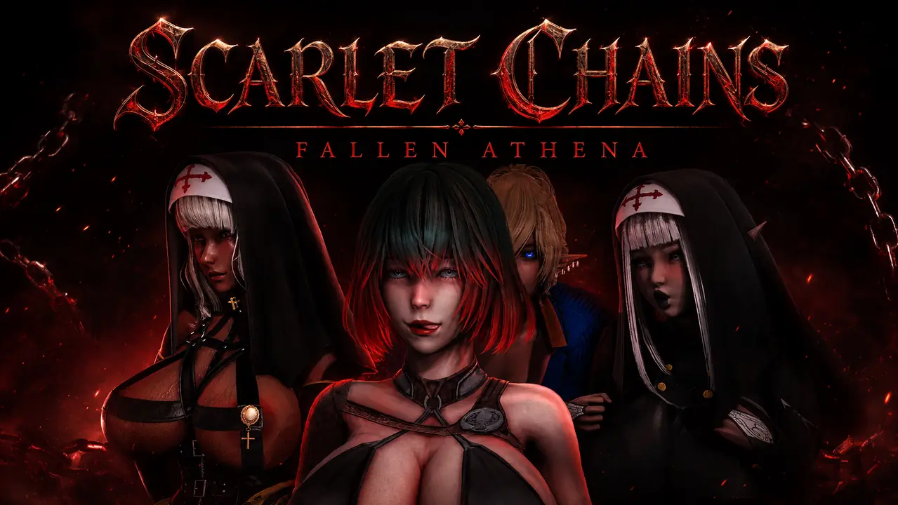 Scarlet Chains: Fallen Athena cover